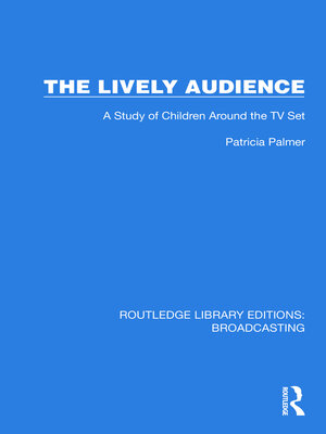 cover image of The Lively Audience